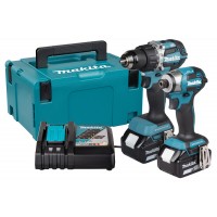 Makita DLX2574TJ įrankių rinkinys 2x5 Ah